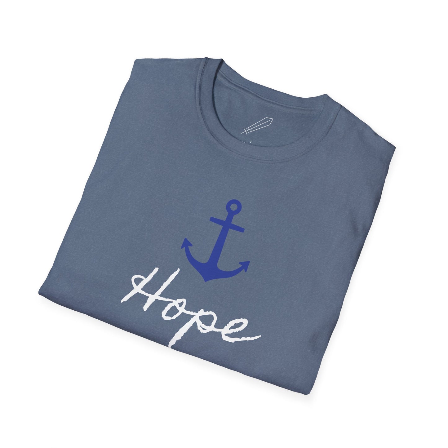 Hope as an Anchor - Hebrews 6:19 Unisex Softstyle T-Shirt