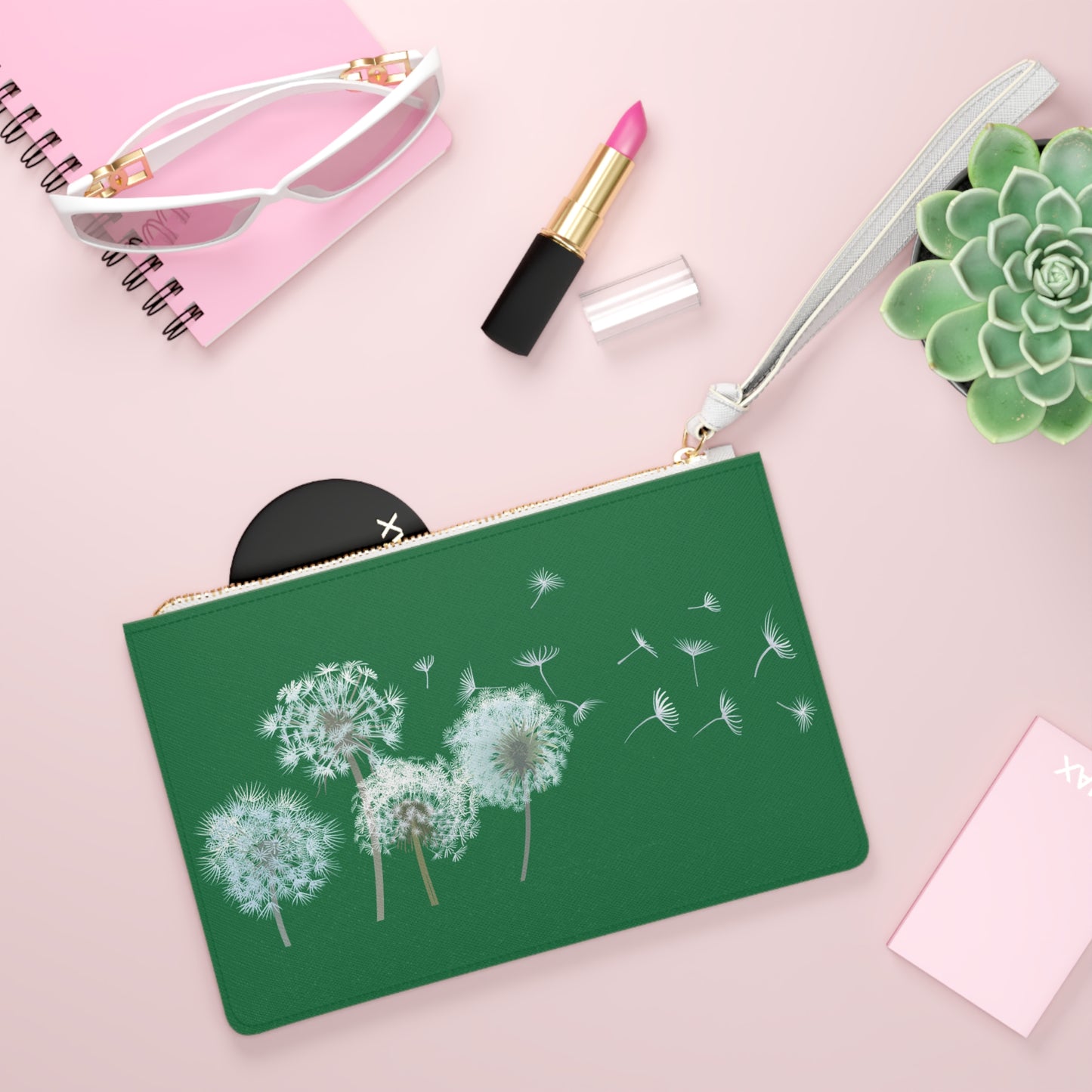 Green Faith - Hebrews 11:1 Clutch Bag