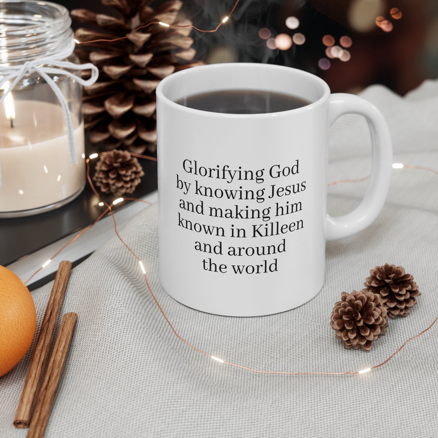 Pillar Church 1st Anniversary 2026 Mug (A)