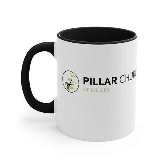 Pillar Church of Killeen Accent Mug - Inspirational Coffee Cup for Faithful Mornings