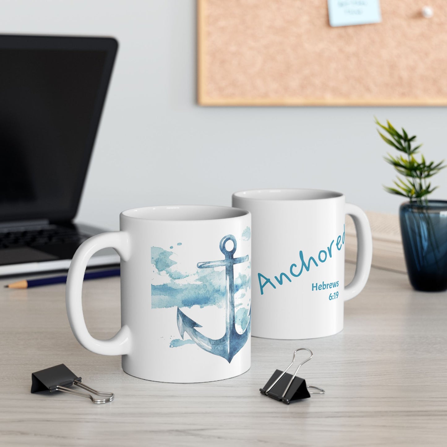Anchored Mug - Hebrews 6:19