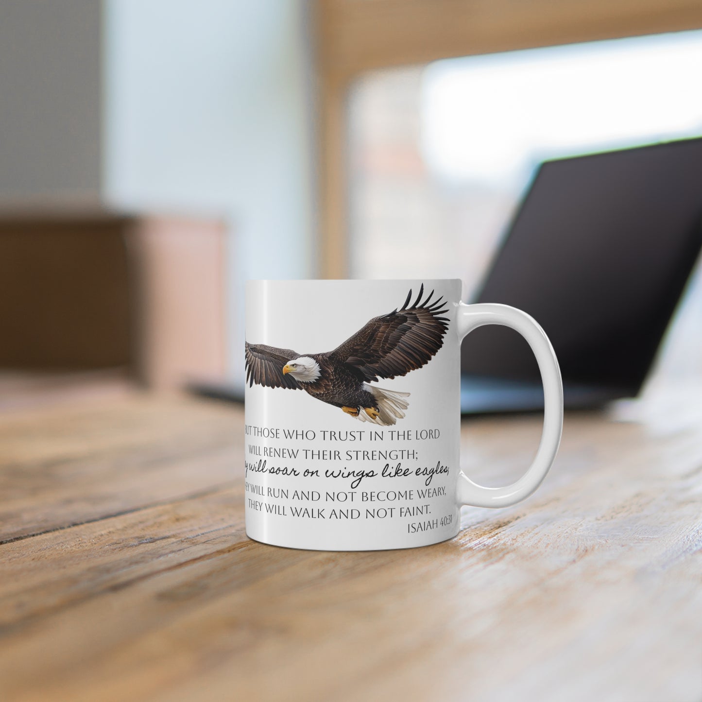 Isaiah 40:31 Mug — 11oz Coffee Cup