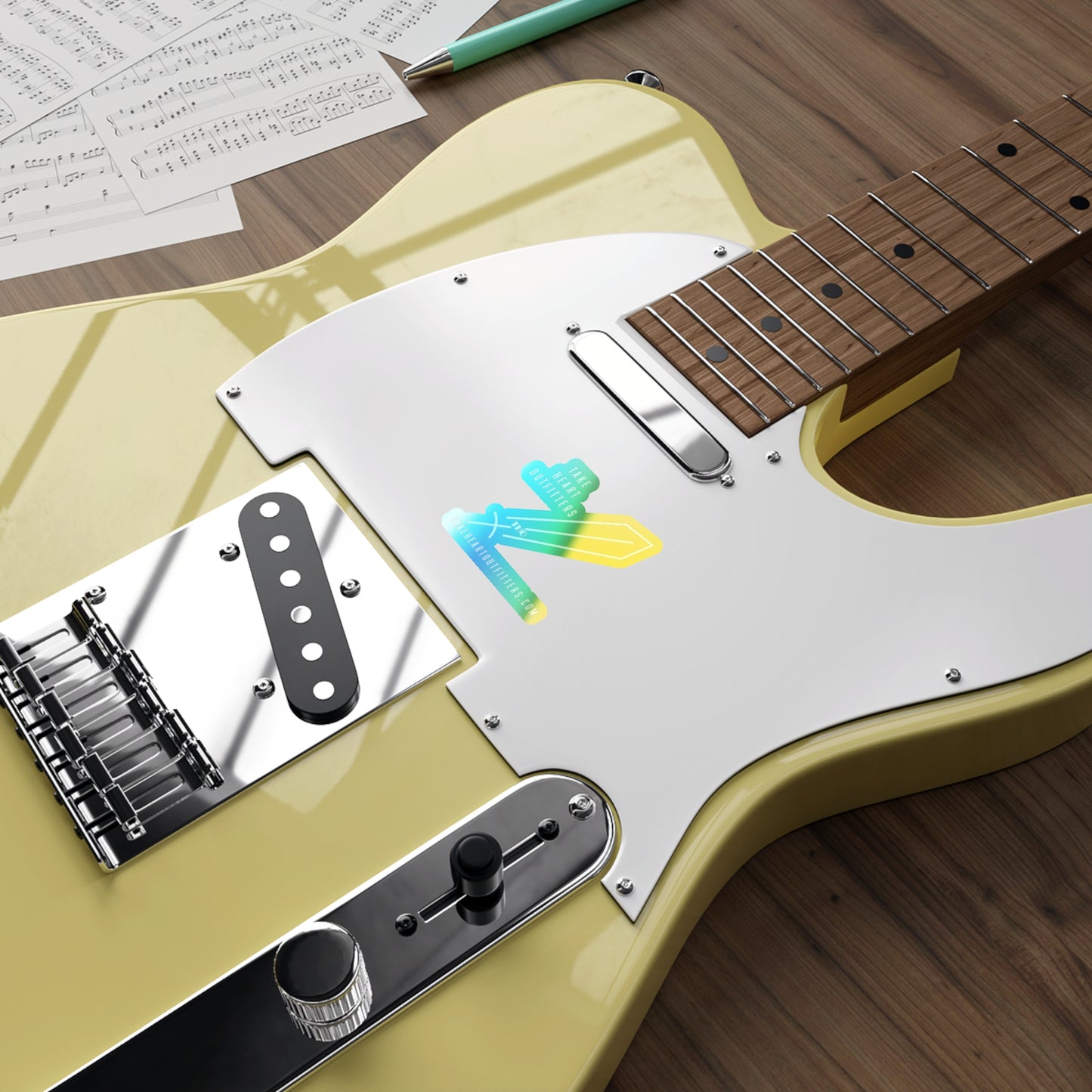 THO Logo Holographic Die-Cut Sticker