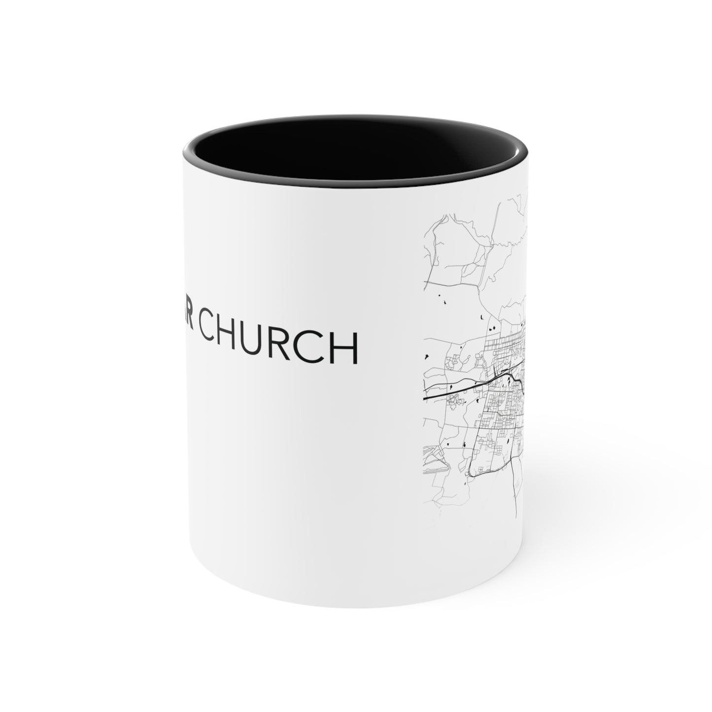Pillar Church of Killeen Accent Mug - Inspirational Coffee Cup for Faithful Mornings