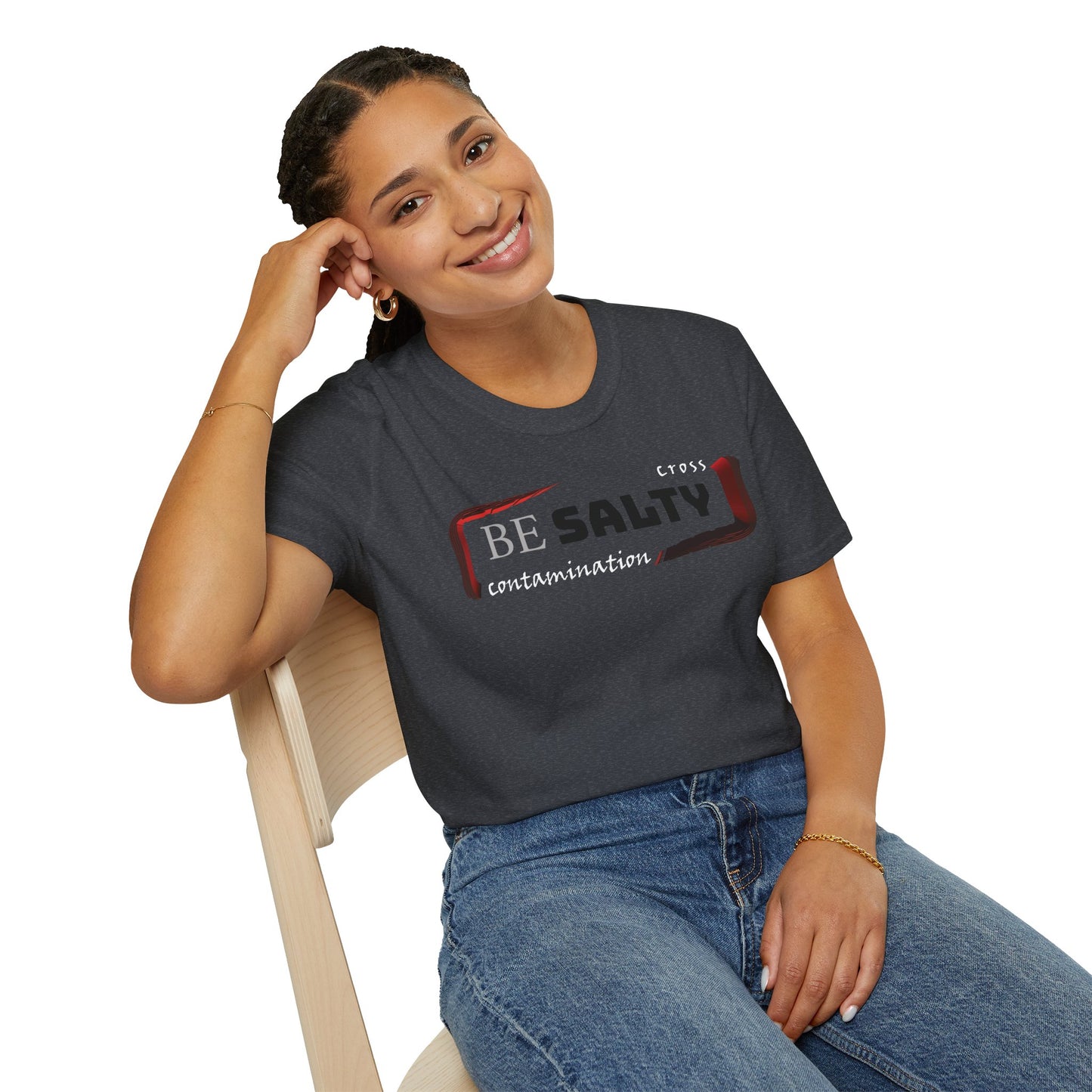BE SALTY Unisex Softstyle T-Shirt