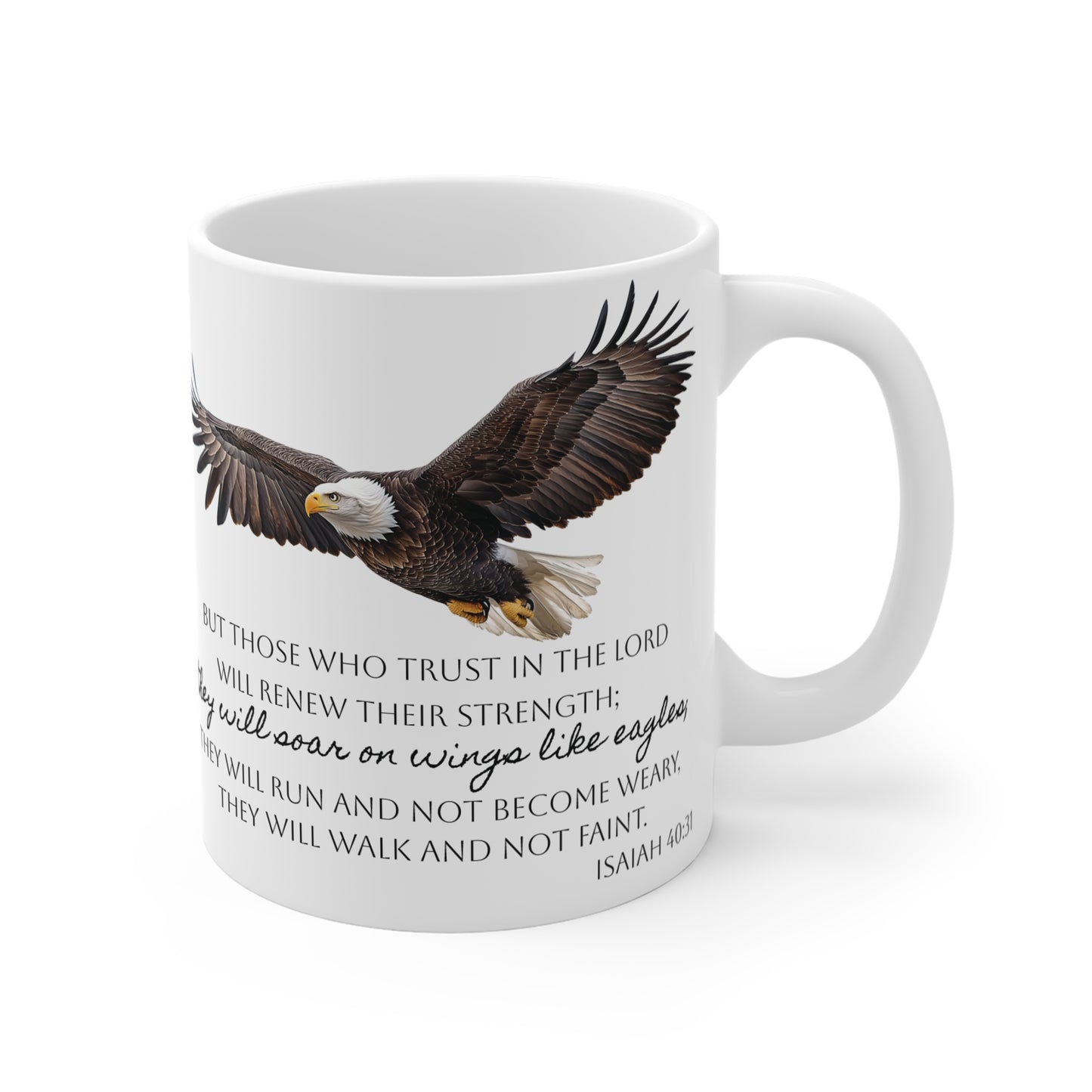 Isaiah 40:31 Mug — 11oz Coffee Cup