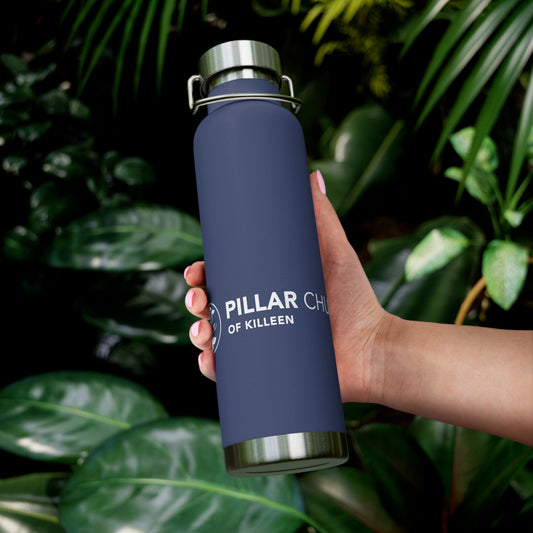 PCK 22oz Copper Vacuum Insulated Water Bottle