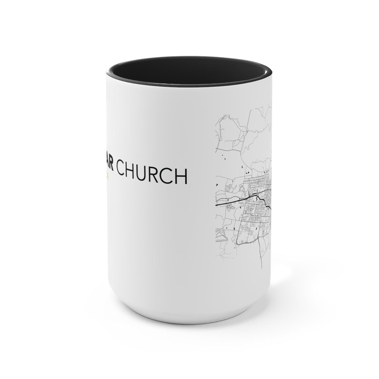 Pillar Church of Killeen Accent Mug - Inspirational Coffee Cup for Faithful Mornings