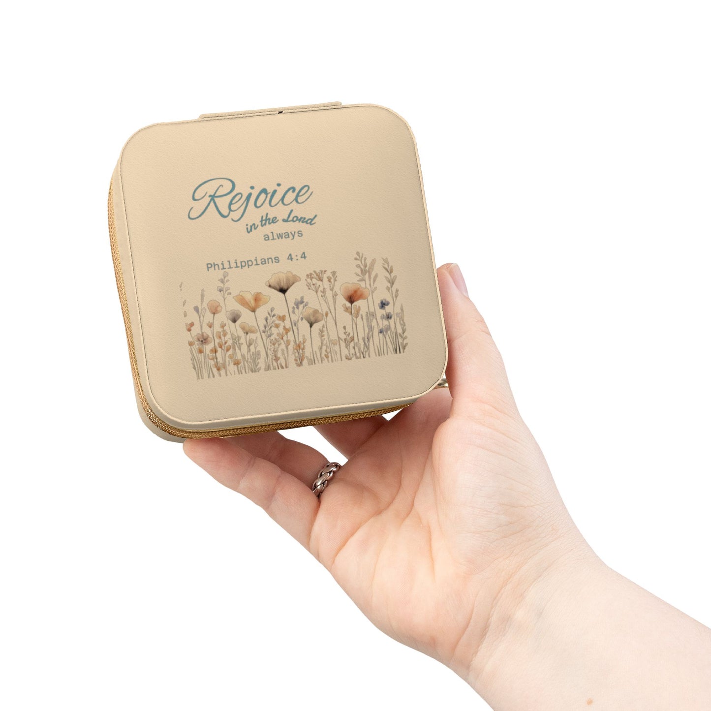 Phil. 4:4 Jewelry Travel Case