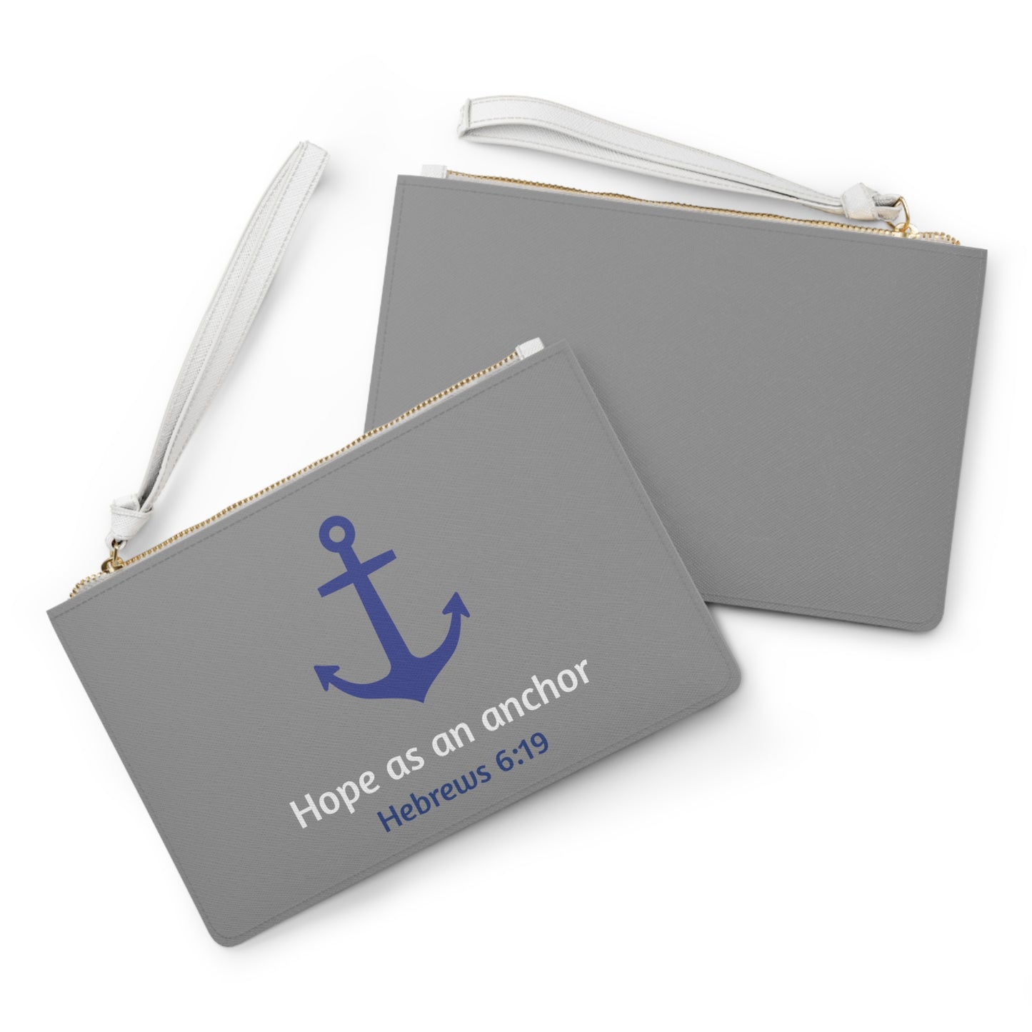 Hope as an Anchor - Hebrews 6:19 Clutch Bag