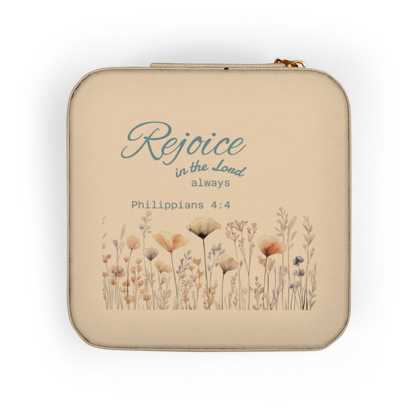 Phil. 4:4 Jewelry Travel Case