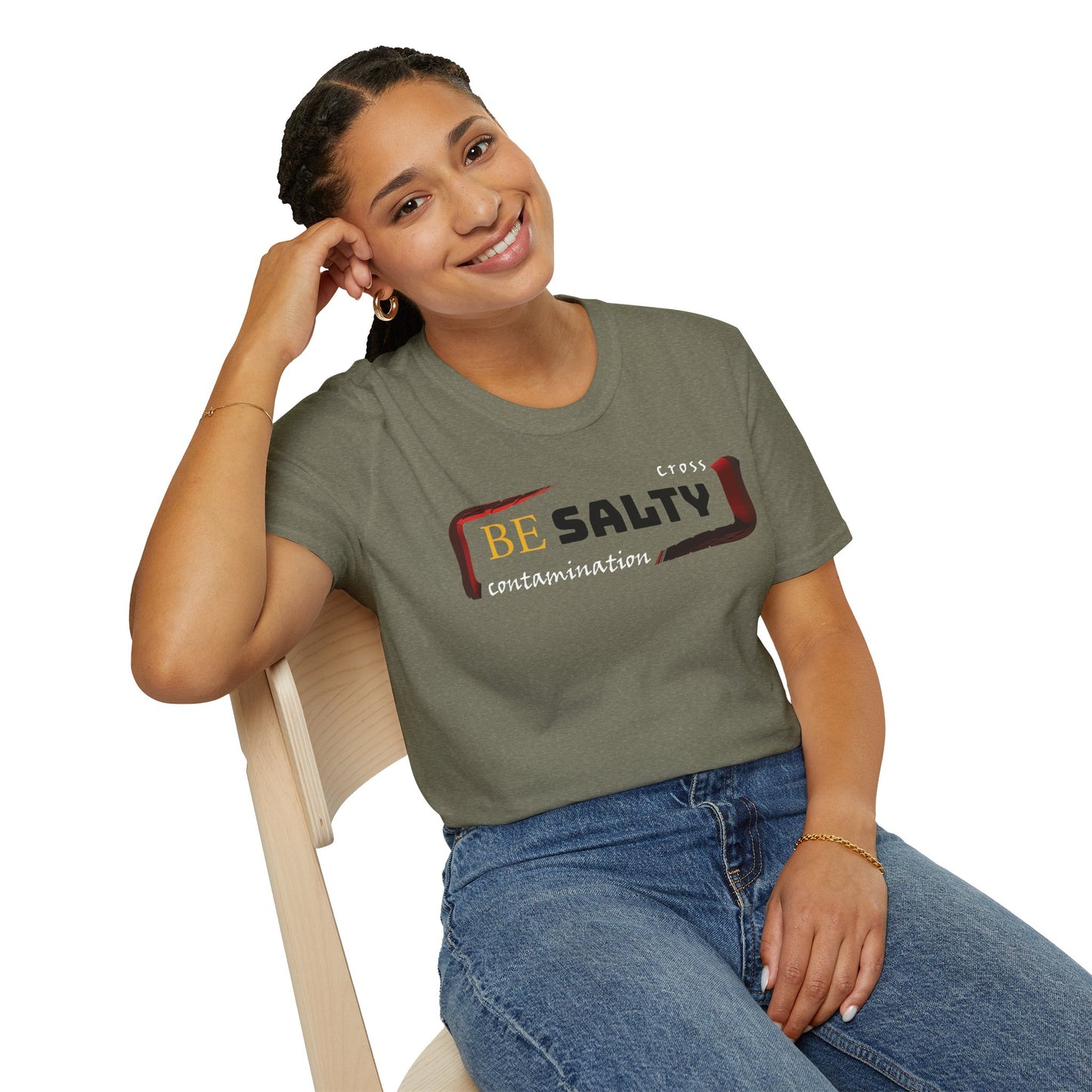 BE SALTY Unisex Softstyle T-Shirt